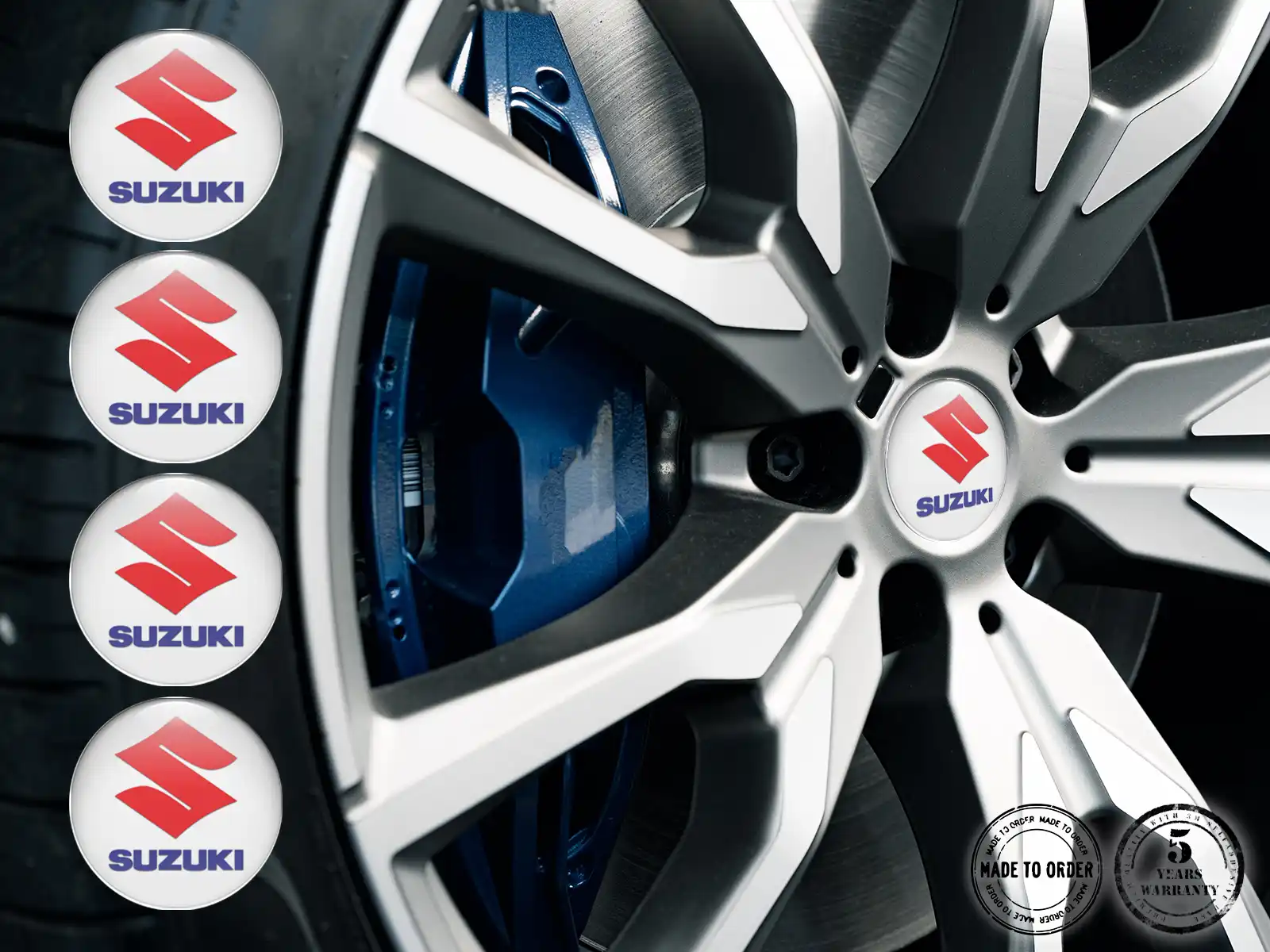 Suzuki Felgensticker Präzise Interstellar Wave